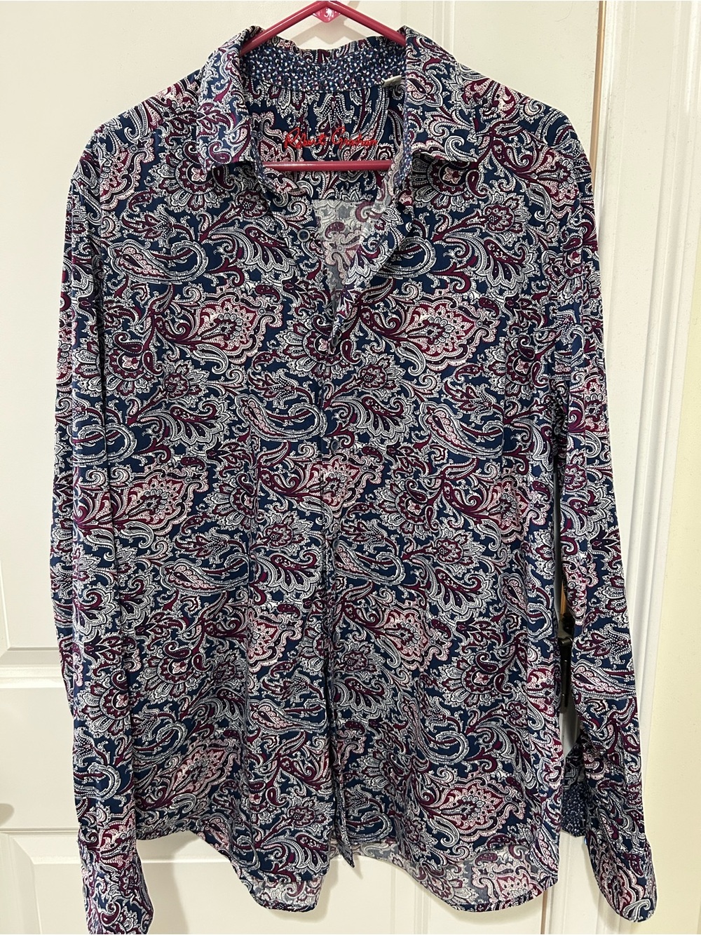 Robert Graham Paisley shirt XL